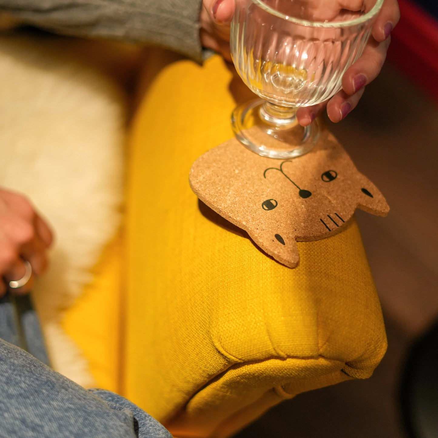 Meaow Cute cats - Cork coaster set