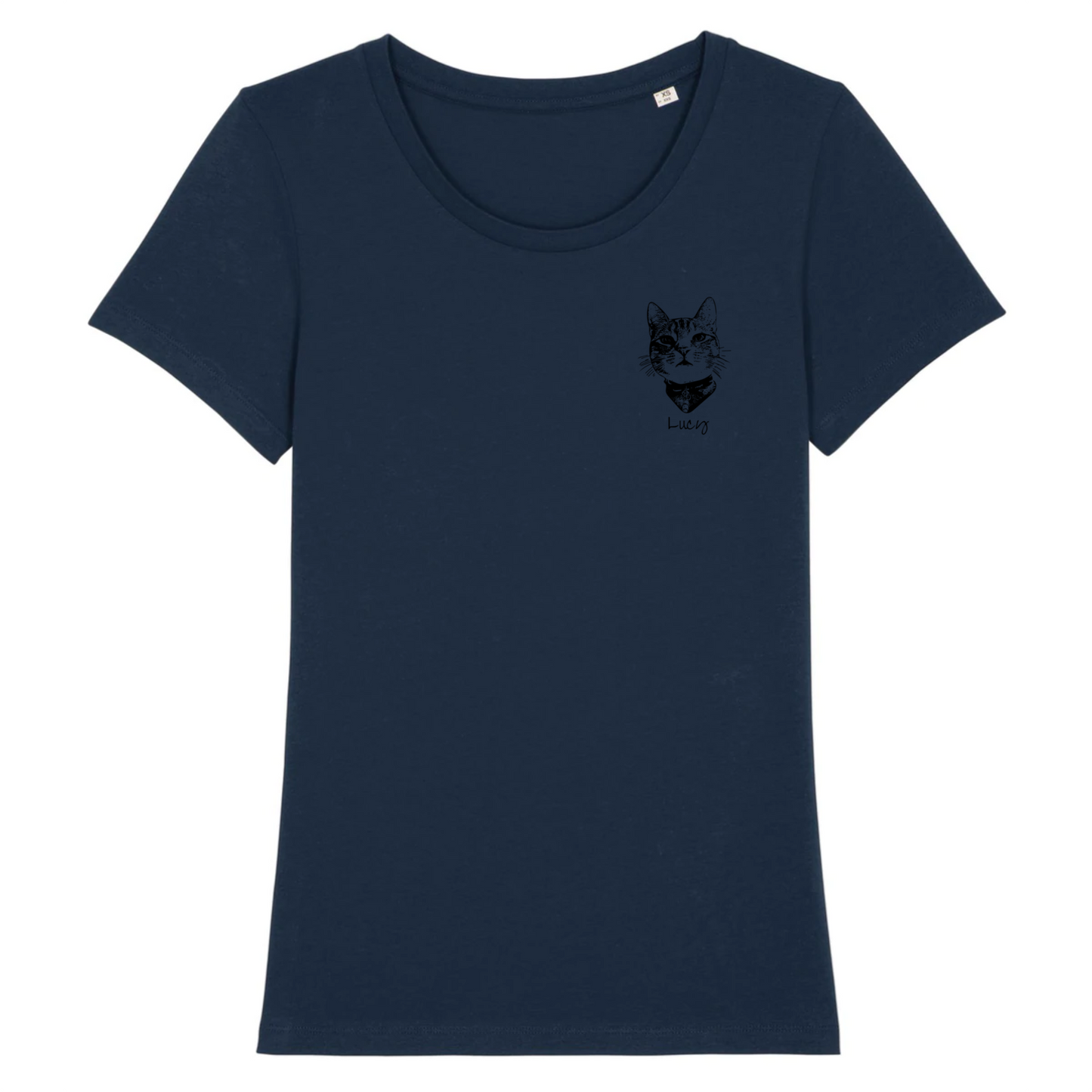 My Hoomum custom pet portrait Women`s T-shirt